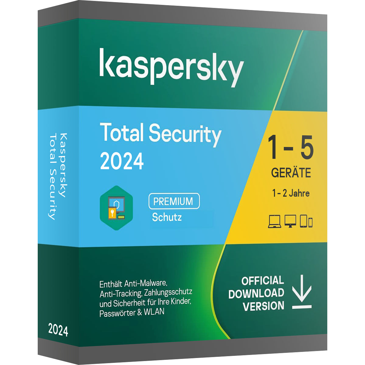 Kaspersky Total Security 2024 Key (1 Year / 1 Device) PC