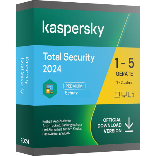 Kaspersky Total Security 2024 Key (1 Year / 1 Device) PC