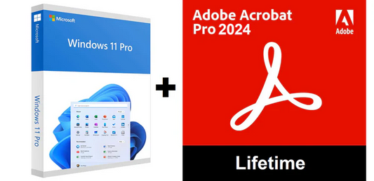 Microsoft Windows 11 Professional + Acrobat 2024 Pro portable