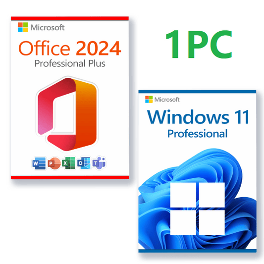 Bundle Office 2024 Pro Plus 1PC + Windows 11 Pro 1PC