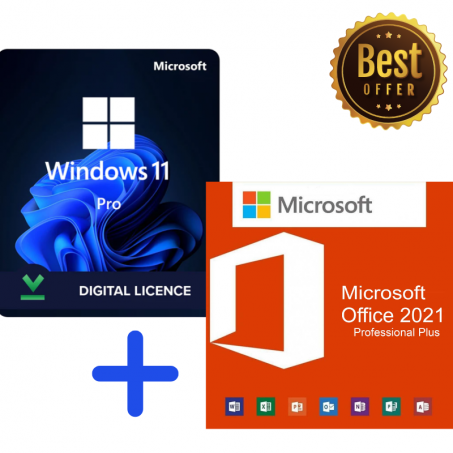 Windows 11 pro + Office 2021 pro plus Bunlde