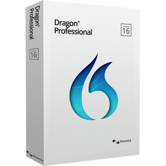 Nuance v16 Latest Dragon Professional Lifetime