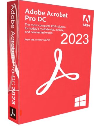 Acrobat 2023 Pro DC Portable Lifetime Windows Pre integrated key
