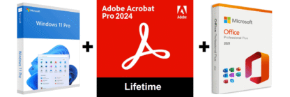 Office 2021 phone activation + Windows 11 Pro + Acrobat 2024 Bundle