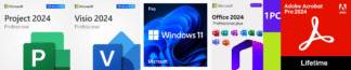Office + Visio + Project + Windows 11 + Acrobat