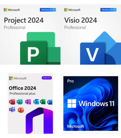Office 2024 Super Bundle + Windows 11 Lifetime PC