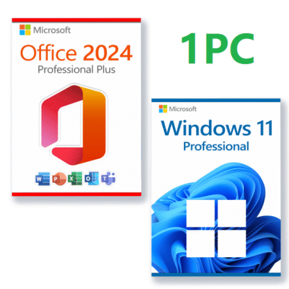 Bundle Office 2024 Pro Plus Phone Activation 1PC + Windows 11 Pro 1PC