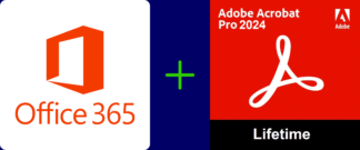 Acrobat 2024 portable Lifetime + Office 365 1 year Account (PC and Mac)