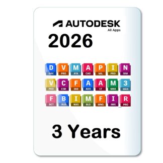 Autodesk Collection 2026 3 Years MAC OR PC – Official License Account