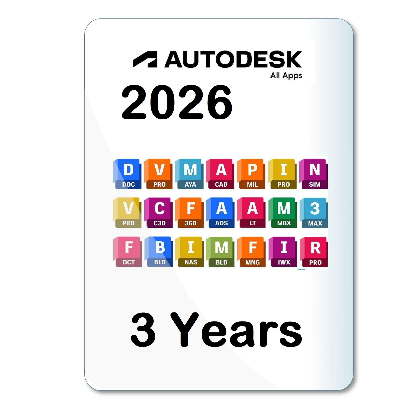 Autodesk Collection 2026 3 Years MAC OR PC – Official License Account