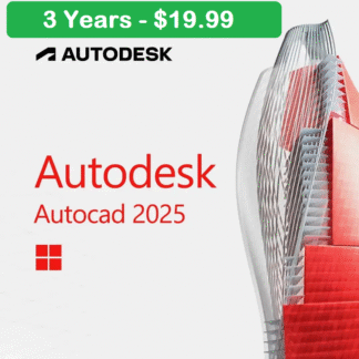 Autocad 2025 PC  - 3 Years - Windows