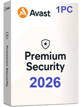 Avast Premium Security 2026 PC 1 Year